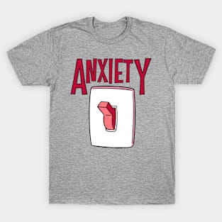 Social Anxiety, Funny Anxious, Mental Health T-Shirt